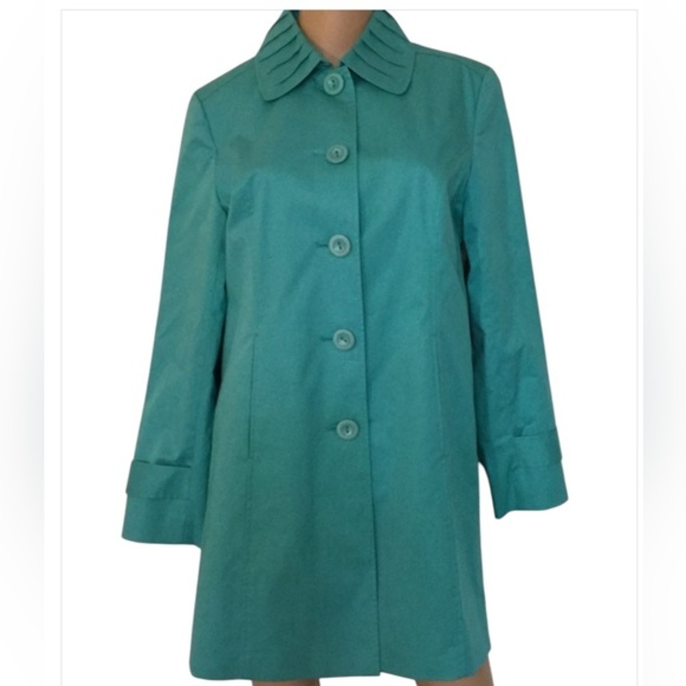 Vintage Pendleton Women's Teal Coat size S